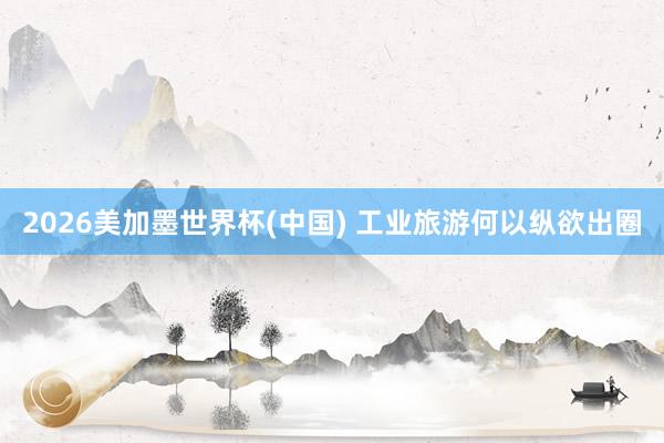 2026美加墨世界杯(中國) 工業旅游何以縱欲出圈